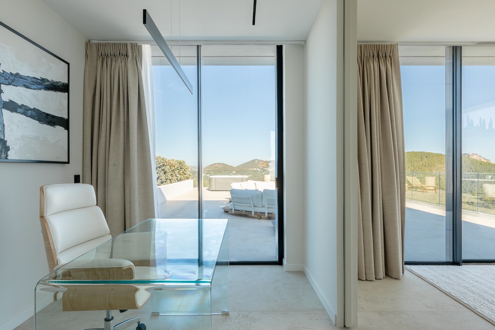 Resa Estates for sale Ibiza Vlla Aixa te koop sale lift sea views bedroom 2.jpg